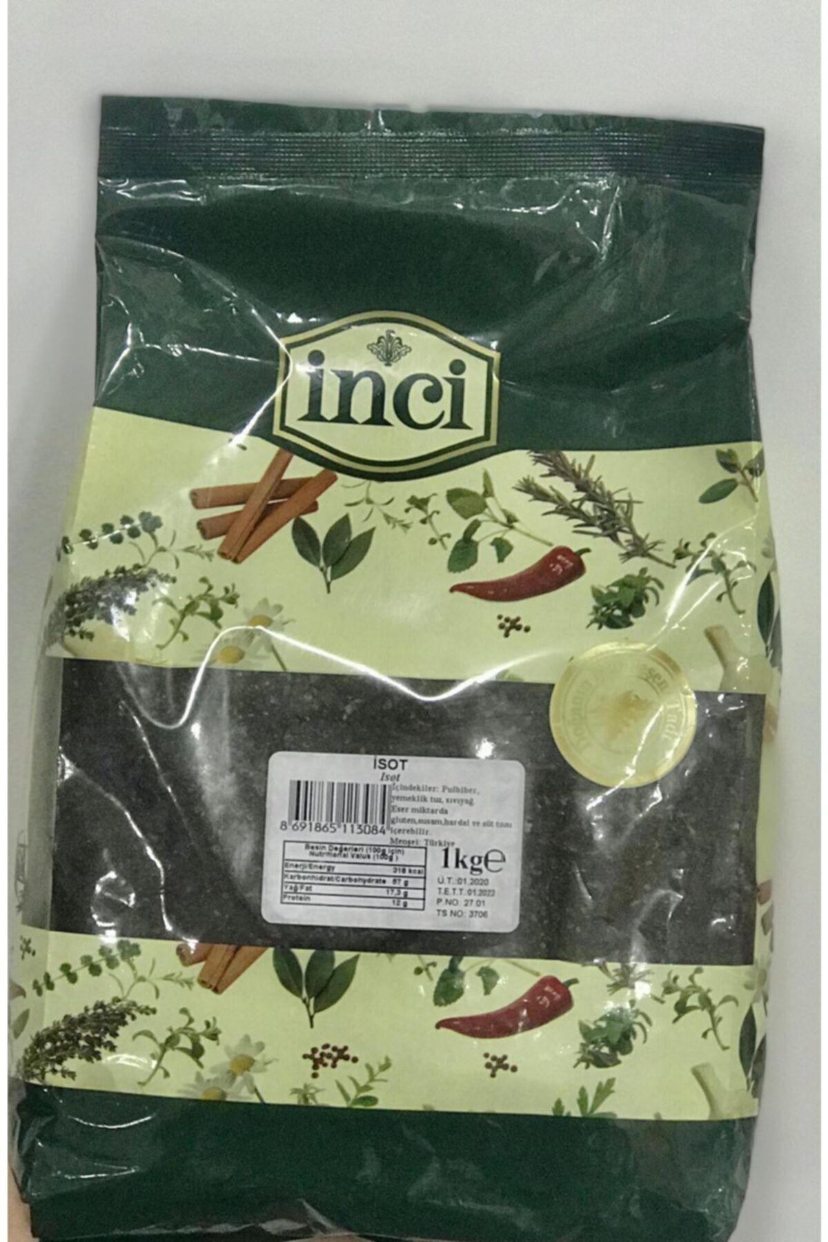 İnci Baharat - İsot 1 Kg - Görsel 2