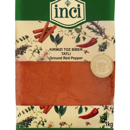 İnci Baharat - Kırmızı Tatlı Toz Biber 1 kg.