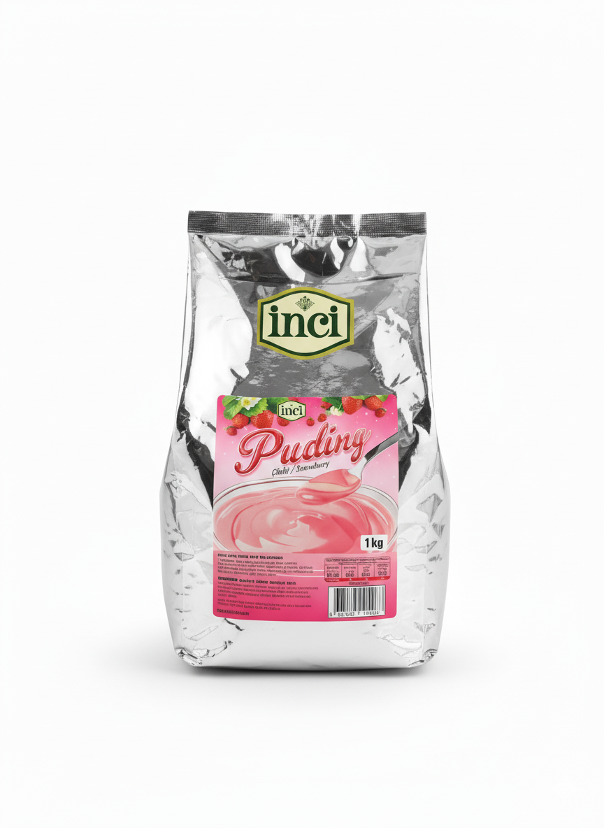 İnci Baharat - Puding Çilekli 1 Kg.