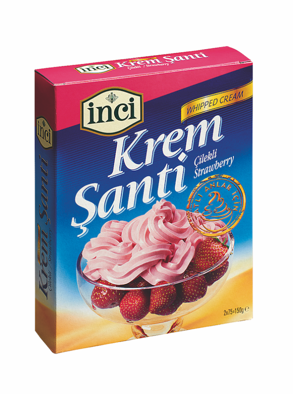 İnci Baharat – Çilekli Krem Şanti 150 gr.