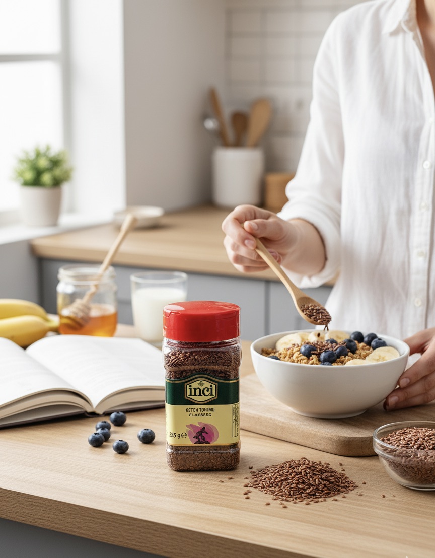 İnci Baharat – Keten Tohumu 225 g (Pet Ambalaj) - Görsel 2