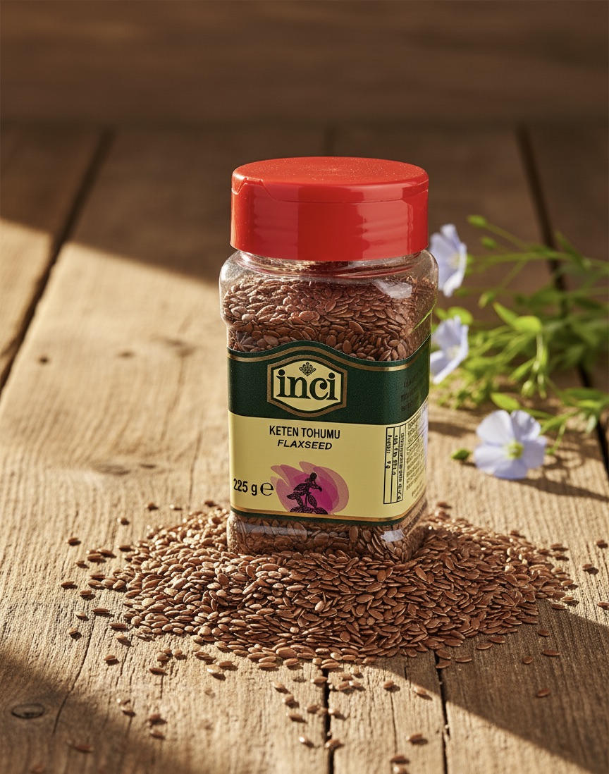 İnci Baharat – Keten Tohumu 225 g (Pet Ambalaj) - Görsel 3