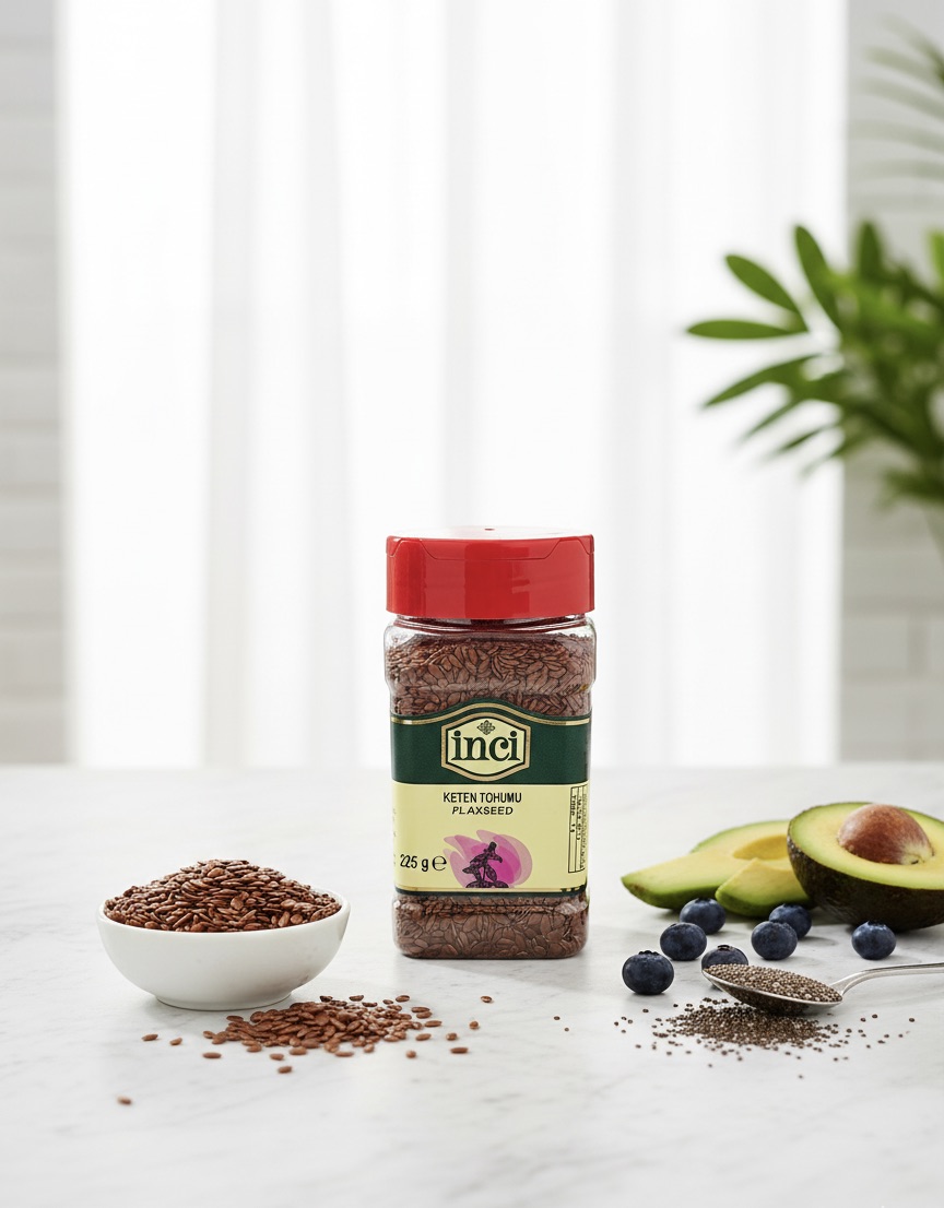 İnci Baharat – Keten Tohumu 225 g (Pet Ambalaj) - Görsel 4