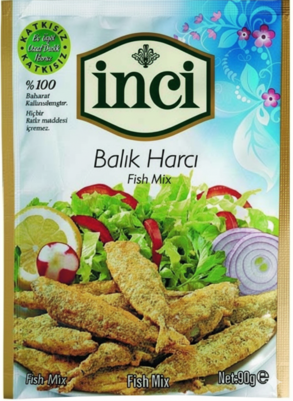 İnci Baharat - Balık Harcı 90 gr.