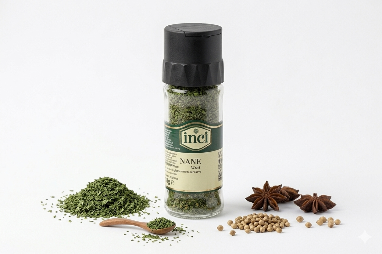 İnci Baharat – Tuzluklu Nane 18 gr.